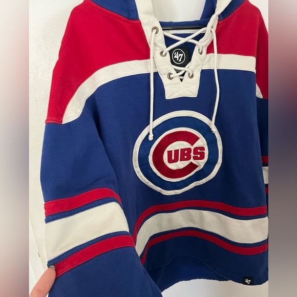 CHICAGO CUBS LACER HOODED SWEATSHIRT - Picture 9 of 13